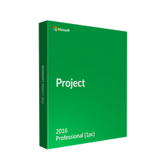 Buy Microsoft Project 2016 Professional License – Genuine Product Key | Instant Digital Download | Lifetime Activation (1 PC)
