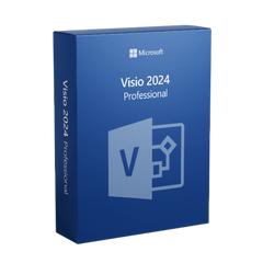 Microsoft Visio Professional 2024 Product Key – Genuine One-Time License for Windows 10 & 11