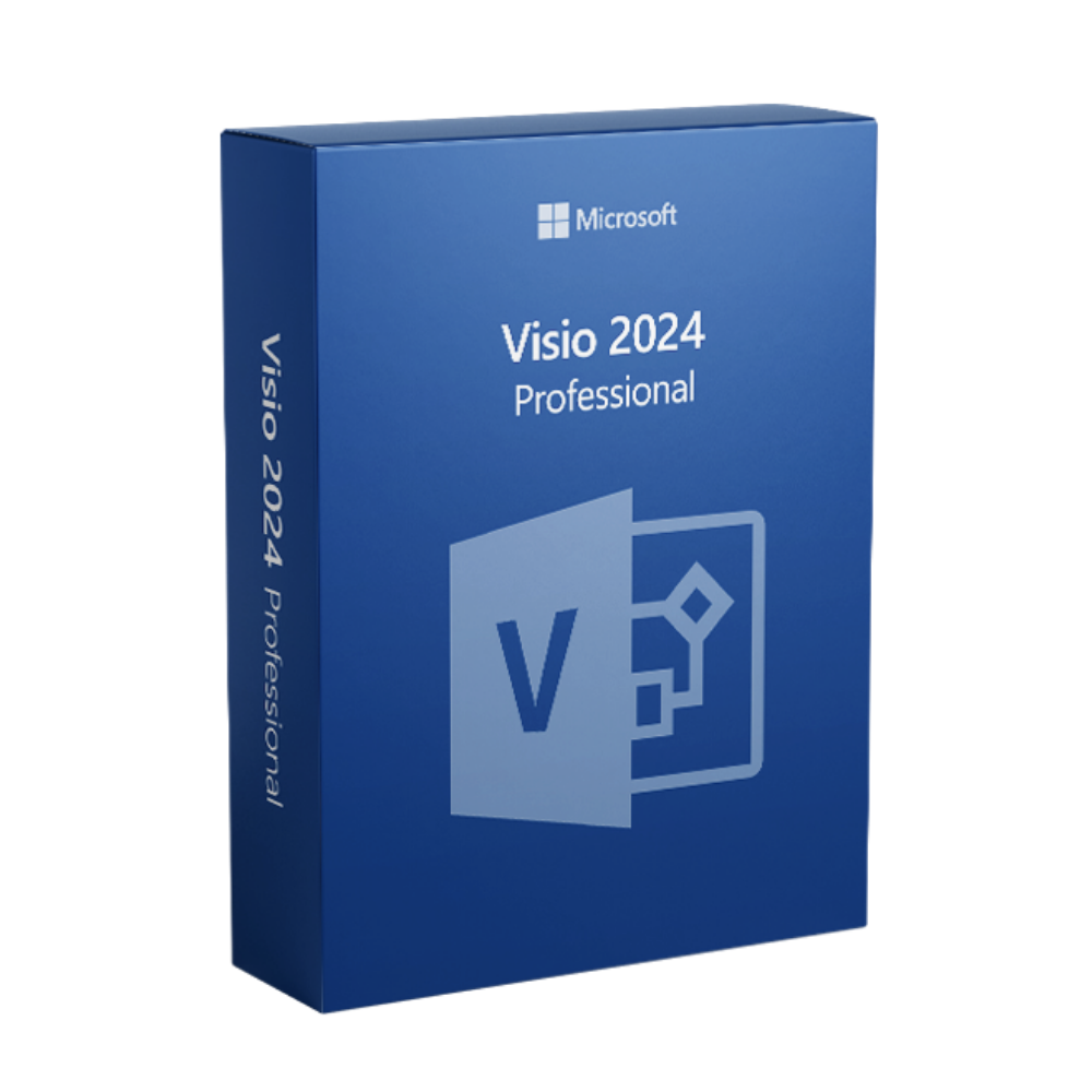 Microsoft Visio Professional 2024 Product Key – Genuine One-Time License for Windows 10 & 11