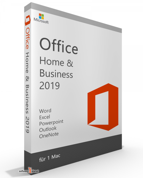 Office 2019 for Mac Home & Business, no subscription