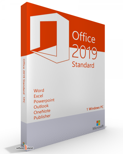 Microsoft Office 2019 Standard - no subscription