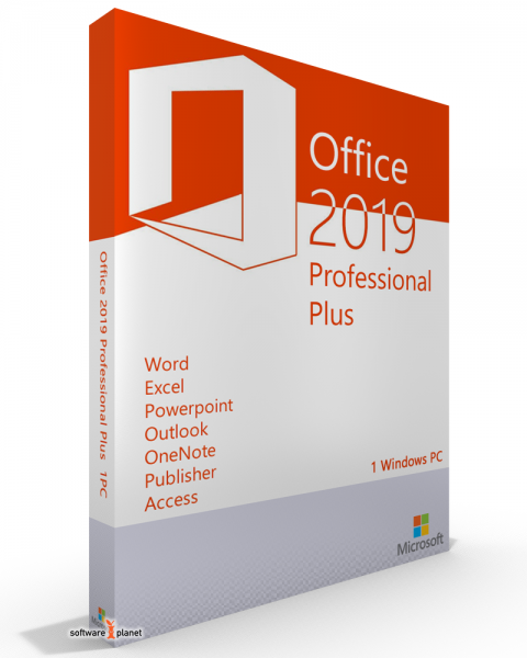 Microsoft Office 2019 Professional Plus - no subscription