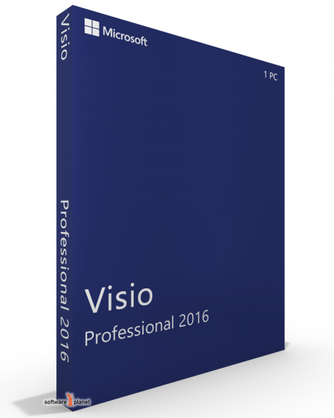 Microsoft Visio 2016 Professional (click to run compatible) German