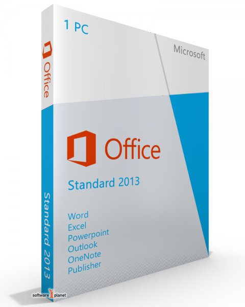 Microsoft Office 2013 Standard - no subscription