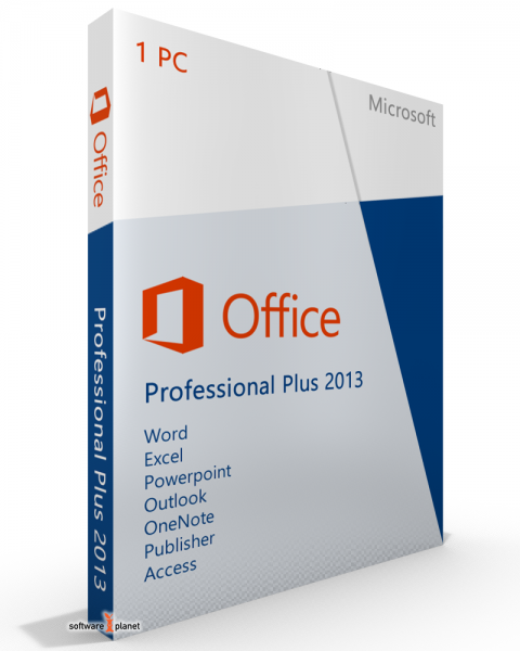 Microsoft Office 2013 Professional Plus - no subscription