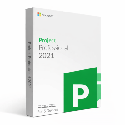 Microsoft Project Professional 2021 Product Key – Lifetime License 5 Pcs